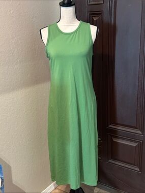 Athleta Perfect Green Summer Versatile Tank Dress
